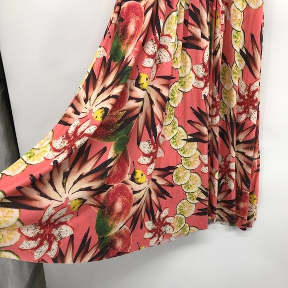& Other Stories Pink Tropical Floral Sleeveless Dress size 8 - Picture 7 of 16